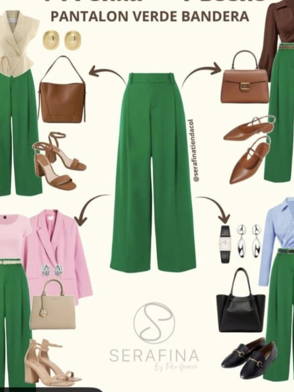 Tall Bright Green Wide Leg Pants